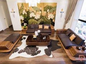 Sofa Chữ U Gỗ Óc Chó HD280 3 marson02