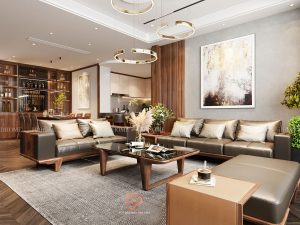 Sofa Gỗ Óc Chó HD265 4 anh doan 2021 go oc cho chi huyen cau giay 11