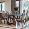Bàn Ăn Gỗ Óc Chó HBA021 1 hba021
