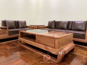 Bộ Sofa Chữ U HD002 Gỗ Hương Đá 4 luyen2