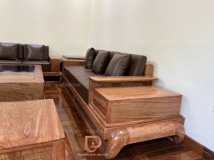 Bộ Sofa Chữ U HD002 Gỗ Hương Đá 3 luyen3