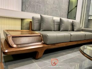 Bộ Sofa Chữ U Gỗ Óc Chó HD286 6 hd2866